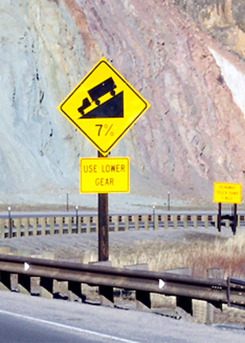 Just what does a road grade sign mean? - RV Travel